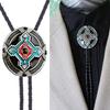 Western Cowboy Bolo Tie Totem Necktie  Lariat Necklace Costume Accessory Bolo Tie Western