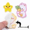 Self-Adhesive Embroidery Cartoon Patch Stickers for Clothes and DIY Journals