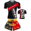 Quick Dry Cycling Jersey Set Breathable Short Sleeve Sport Suit Men Women Training Fitness Gym Workout