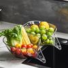 Multi-functional Drain Basket Sink Kitchen Sink Strainer Basket Strainer Sink Washing Basket Home Organizer Drain Fruit Strainer