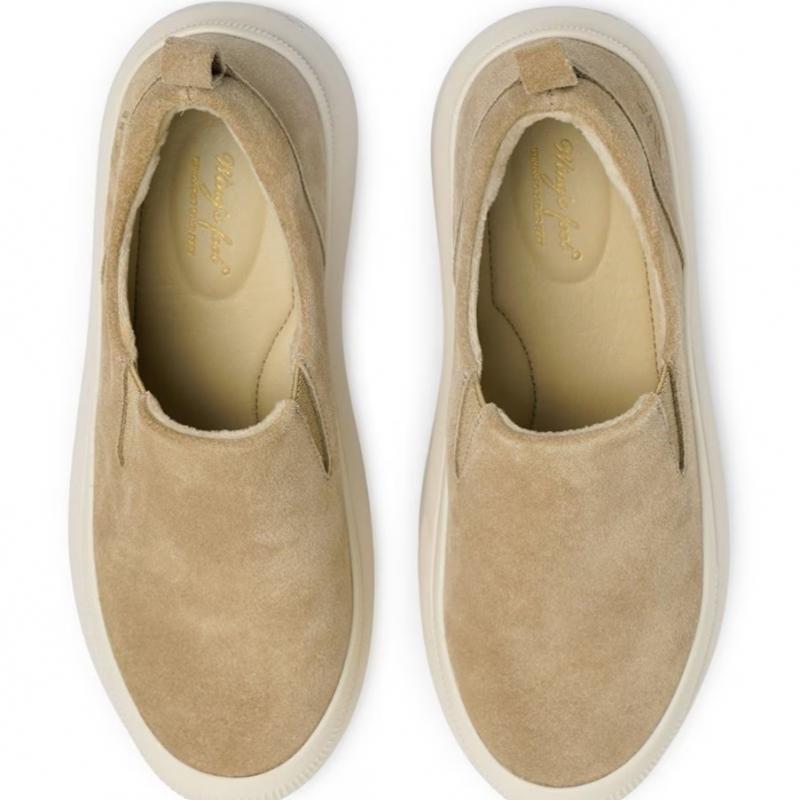 Wing S Foot Women S Slip On Fur inSole Mocha W708118qc W