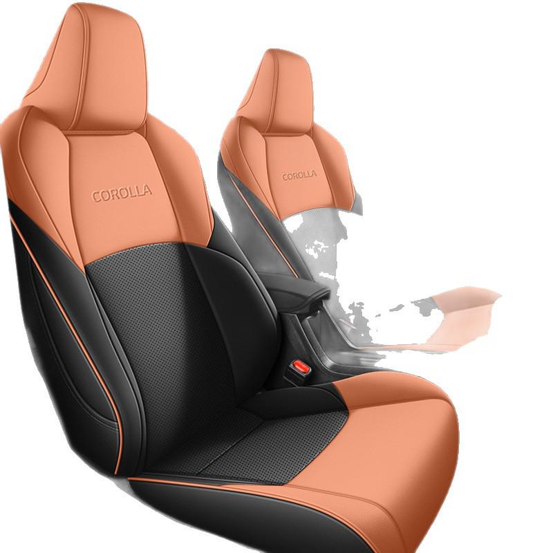 Universal All-Season Seat Covers for Toyota Corolla, Fits Dual-Engine Models, Fully Enclosed Car Seat Cushions