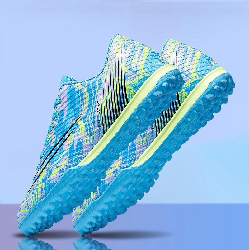 Children Soccer Shoes Professional Training TF/AG Boots Men Soccer Cleats Sneakers Kids Turf Futsal Football Shoes for Boys Size 34-45
