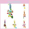 Skk New Animal Wind Chime Bed Hanging Pushchair Pendant With Bell Teether Plush Toy Manufacturer Supply