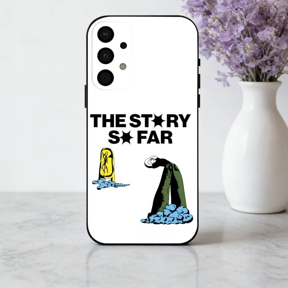 T-The S-Story S-So Far Band phone Case For Samsung Galaxy A73,A72,A71,A70,A53,A52,A51,Others Soft Black Shell