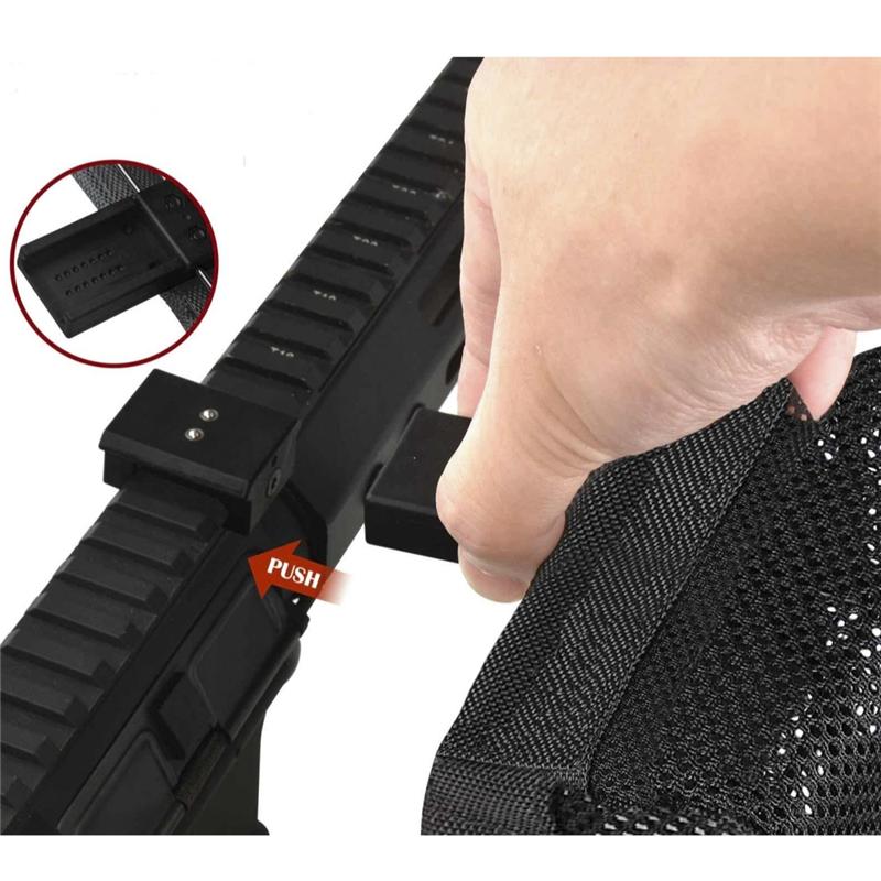 Hunting Bullet Shell Bag Tactical Shell Catcher Mesh Trap Nylon Mesh Bag Capture Black Collection Bag Multipurpose Storage Bags