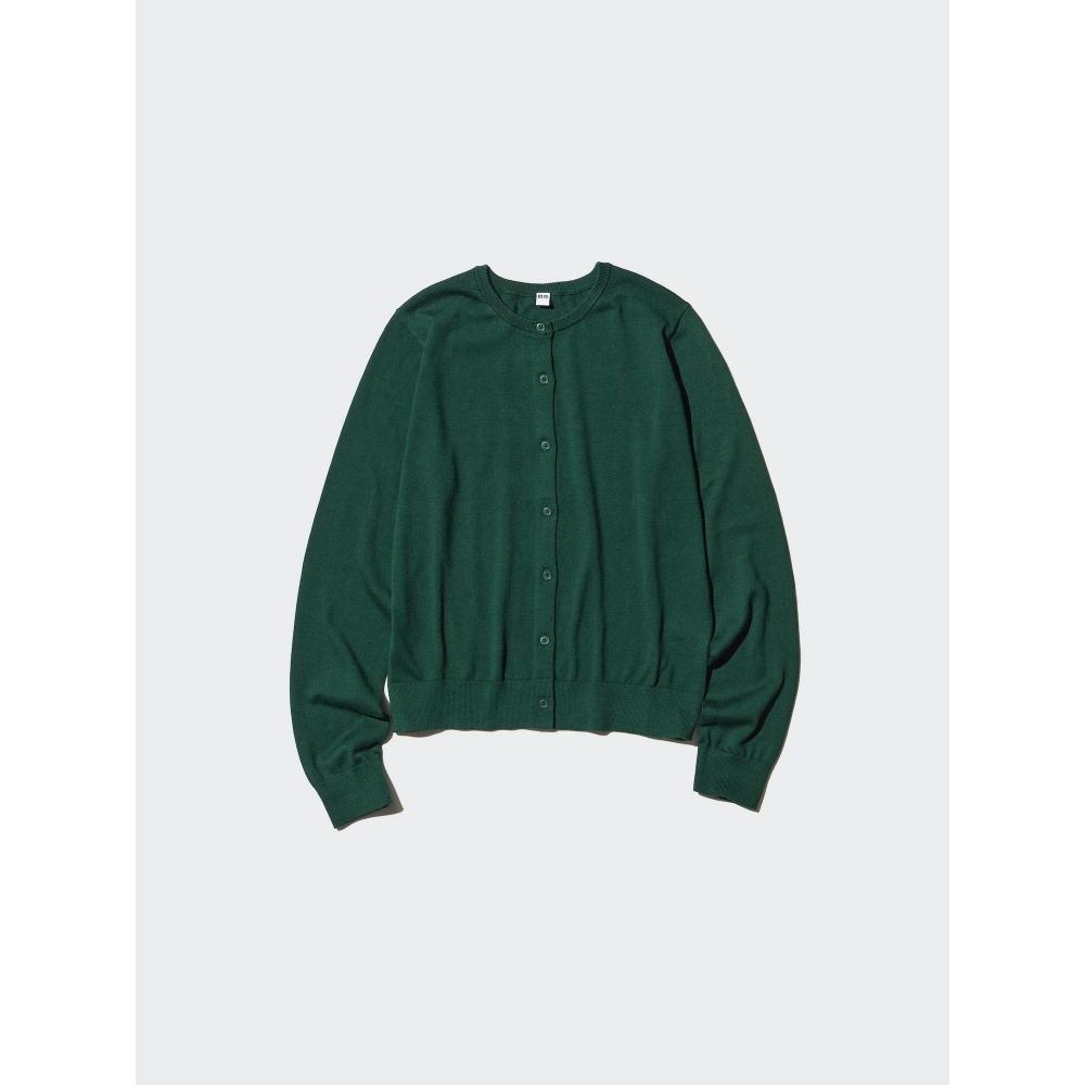 Uniqlo Uv Protection Crew Neck Cardigan  Long Sleeve 