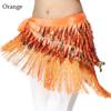 Women Show Costumes Sequins Hip Scarf Dancer Skirt Waist Chain Belly Dance Belt