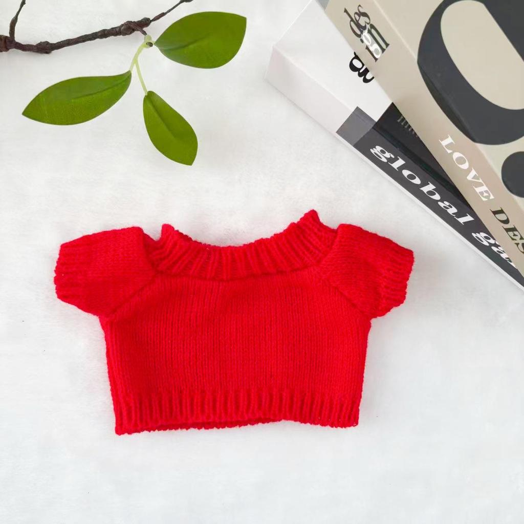 Little Bear Cotton Hoodie Sweater for 30cm Plush Doll Toy Accessories