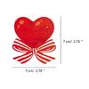 Heart Shaped Lollipop Paper Cards for Valentine Christmas Candy Gift Wrap