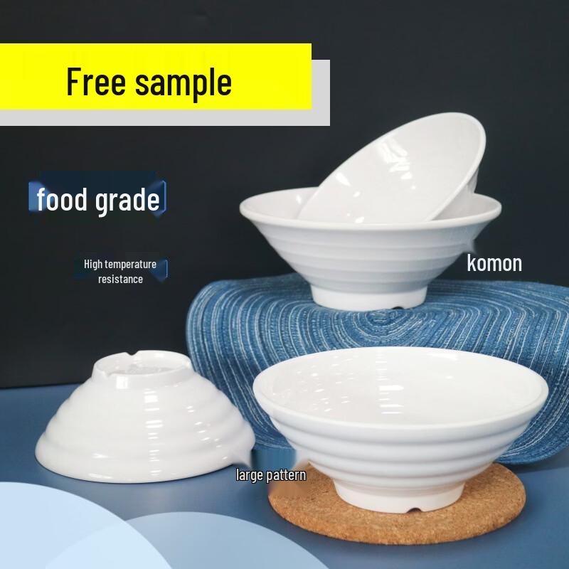 777 Melamine Commercial Ramen & Soup Bowls