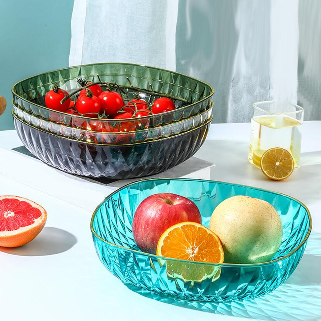 Countertop Fruit Bowl Bread Dish Plate for Table Centerpiece Vegetables Home