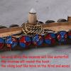 Ceramic Waterfall Incense Burner Viking Dragon Boat with 10 Free Cones Gift Option for Mixed Aromas