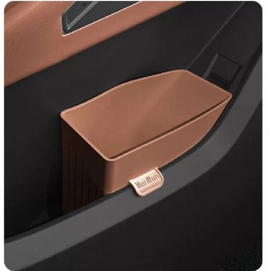 For DENZA N9 2025 2026 Car Umbrella Storage Bin Garbage Bin Silicone Main Driver Copilot Accessories