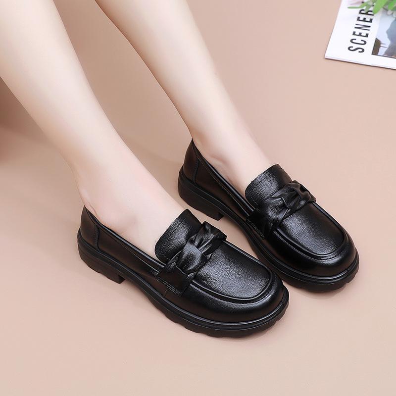 Мягкие лоферы из коровьей кожи первого слоя Ld — фото 3