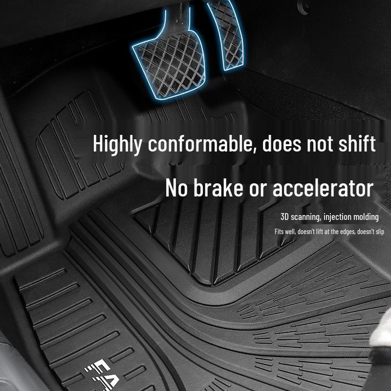 Shengmao TPE Car Floor Mats for Volkswagen Passat Magotan - Odorless, Zero Formaldehyde
