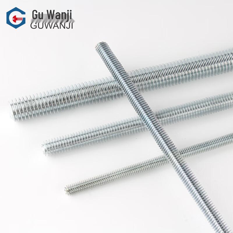 Guwanji 1-Meter Galvanized All-Thread Rod M8
