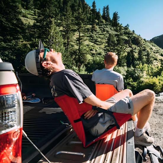 Sitzkissen mit Rückenlehne Griff Oxford-Gewebe Wasserdichte Sitzmatte