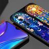 Beautiful Sun Moon Glass Case For Realme C67 C63 C55 C53 C35 C25 C21 GT 2 3 5 6 10 11 12 13 Pro Plus 5G Soft TPU Phone Cover Bag