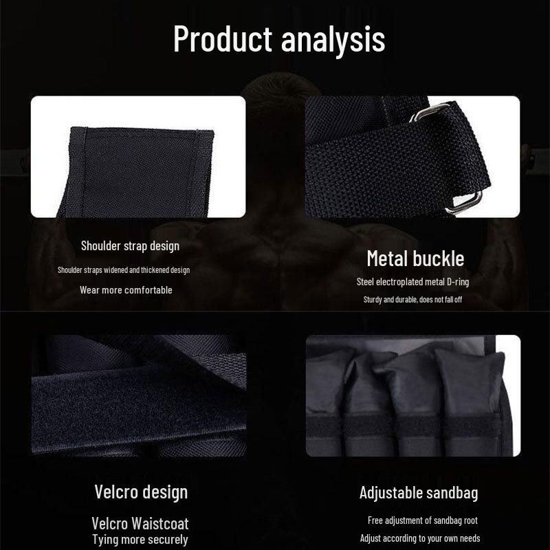 Adjustable Weighted Training Vest