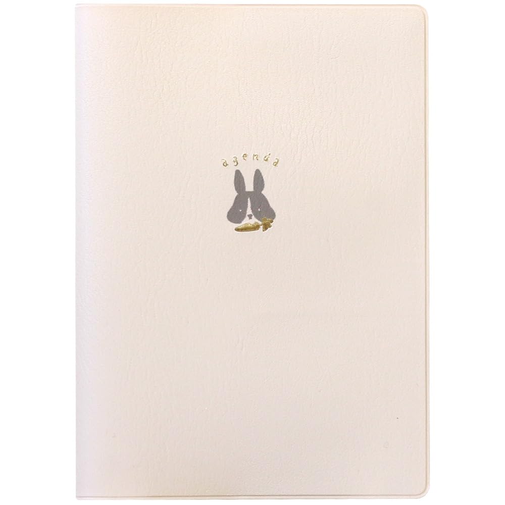 

LaboClip 2026 Monthly Light October Planner, B6, Bunny, White, 2610FBU-WH (Starts 2025)