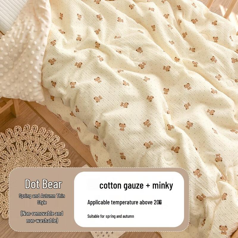 

Mling Minky Dot Soothing Blanket