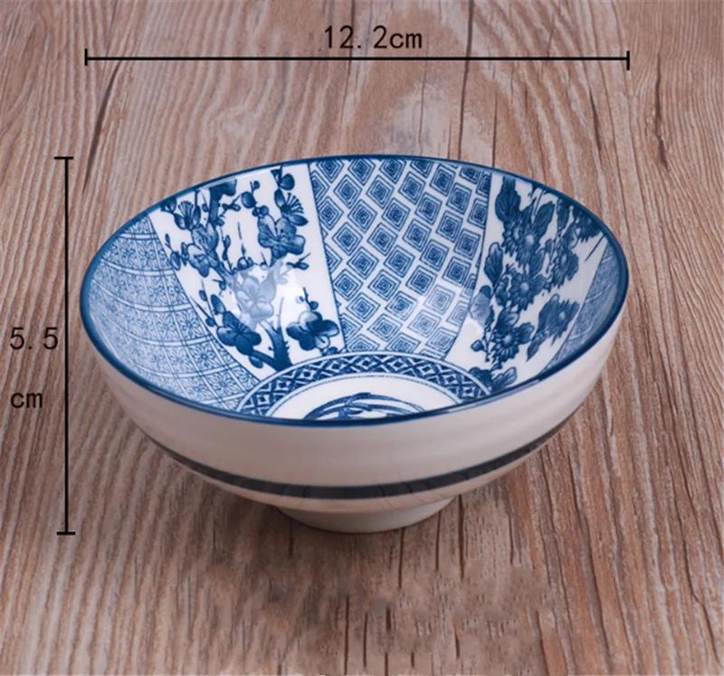 Japońska domowa ceramiczna miska na ryż miska na zupę z makaronem miska na deser Koreańska miska na lody kreatywna retro zastawa stołowa miski w kształcie kapelusza zero waste