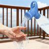 Water Bottle Shower Head Silicone Portable Camping Gear Camping Bottle Top Shower Head For Fishing Camping Hiking Picnic Sports