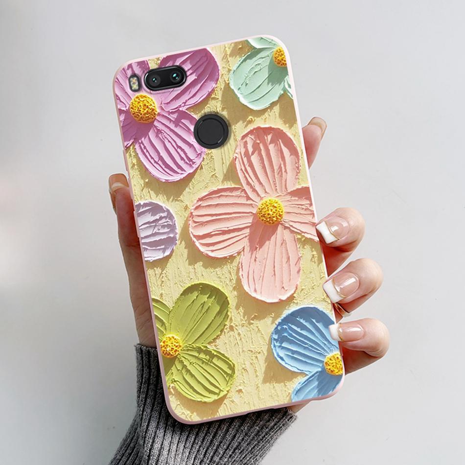 For Xiaomi Mi A1 Case Xiaomi Mi 5x Cute Bear Cartoon Frog Soft Silicone TPU Phone Back Cover Bumper For Xiaomi MiA1 Mi5X Fundas