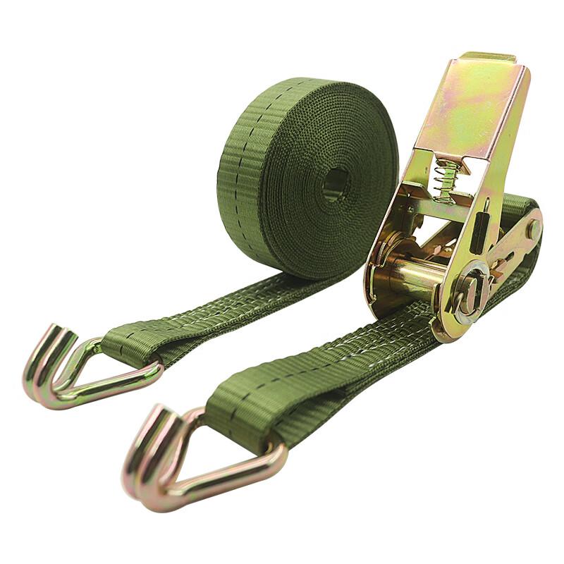 JGL204 1-inch Military Green Ratchet Tie-Down Strap
