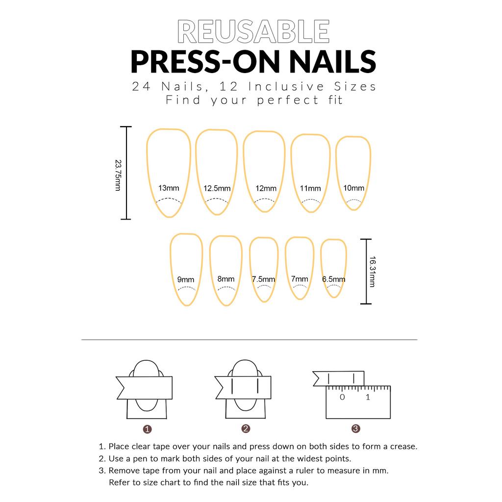 30pcs Press on Nail Almond Fake Nails with Glitter & Rhinestone Decor Artificial Nails for Fingernail DIY Decoration