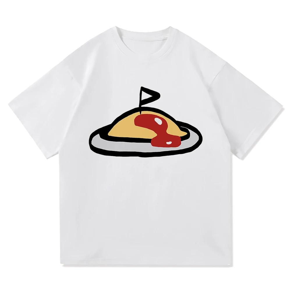 Delicious in Dungeon Meshi Izutsumi Egg Fried Rice TShirt Menwomen Clothing Halloween Harajuku High Quality Tops Cotton TShirts