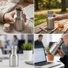 Rustless Steel Water Bottle Wide Mouth Design Water Jug Travel Water Container  Outdoor Enthusiasts