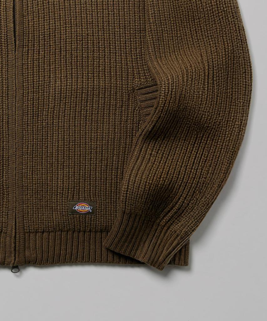 DICKIES Back Logo Full-Zip Knit Olive