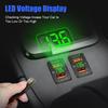 12-24V Dual USB Car Socket Charger LED Voltmeter Mobile Phone Quick Charge Power Adapter For Toyota