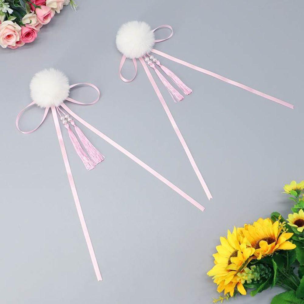 Cloth Chun-Li Hair Bun Clip Barrettes Chinese Style Hairpin  Cheongsam Headwear