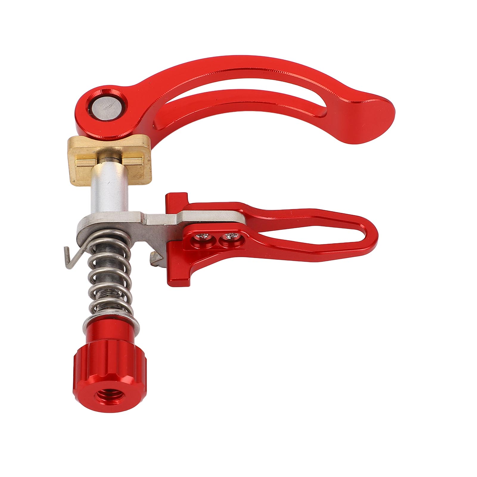 Quick Release Seatpost Clamp Stainless Steel Seatpost Tube Binder Clamp for 3sixty 31.8mm Folding Cycles