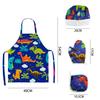 Dinosaur Engaging Kitchen Toy Set With Colorful 11 Piece Apron And Baking Accessories Children For