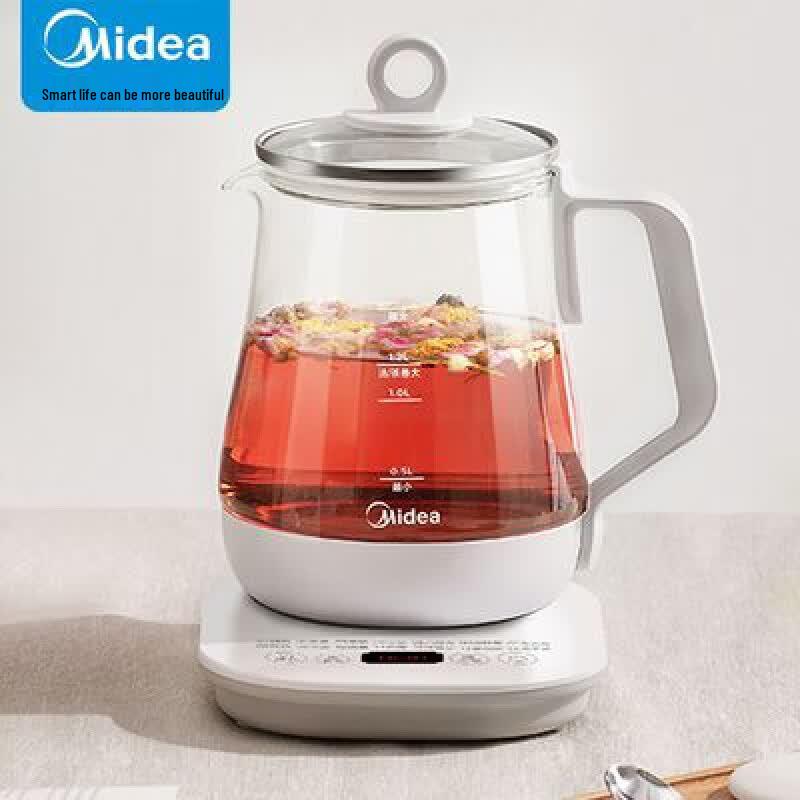 Midea 1.5L Smart Glass Health Kettle CN plug (adapter included)