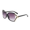 Trend Polarized Sunglasses Fashion Rose Sunglasses Retro Street Camellia Glasses