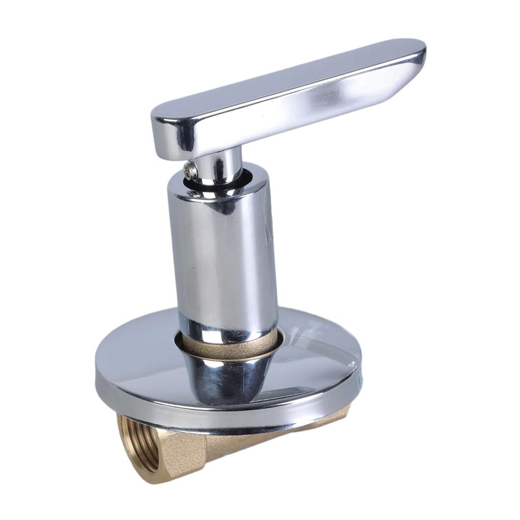 Multipurpose Aluminum Alloy Concealed Water Valves DN15 Female Thread NPT for Home and Commercial Water Systems