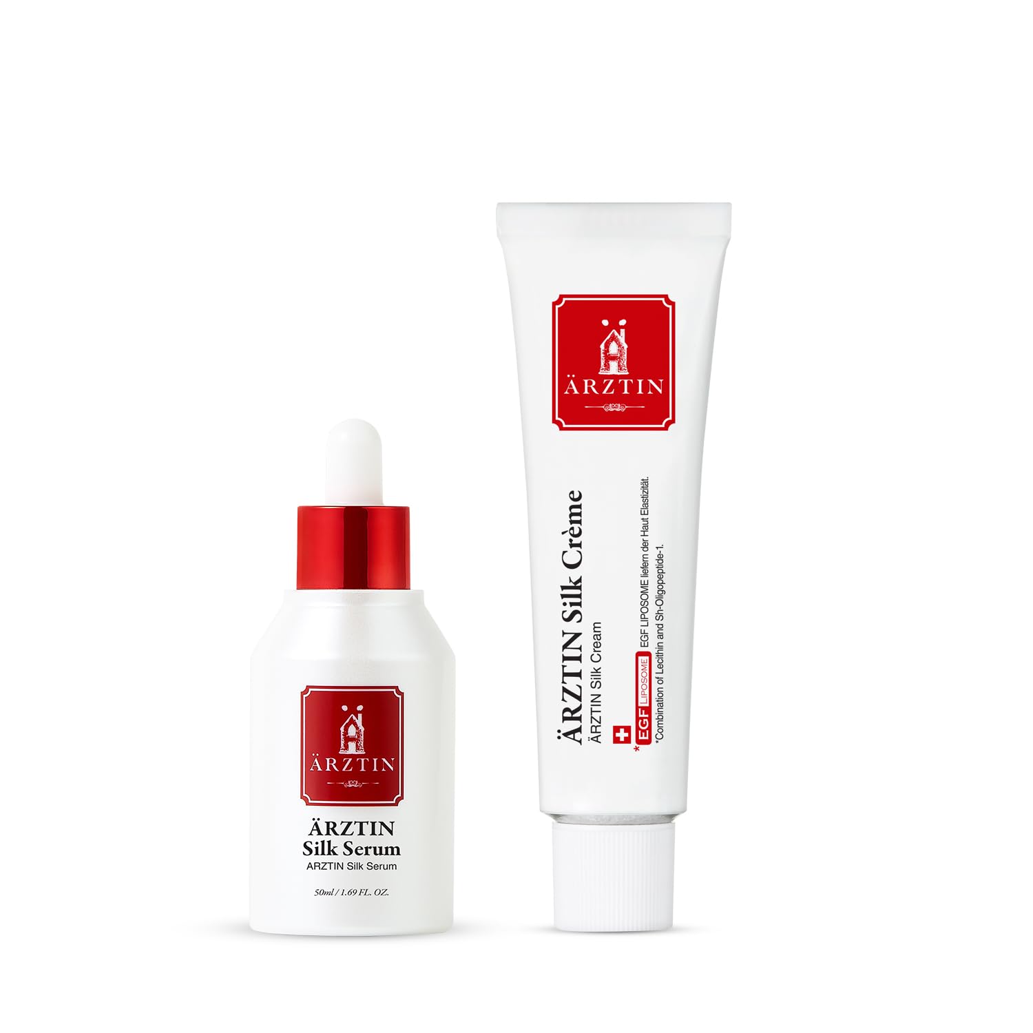 

arztin Silk Cream x 1 Silk Serum x 1 Set arztin Official (50мл штука) (50мл штука)
