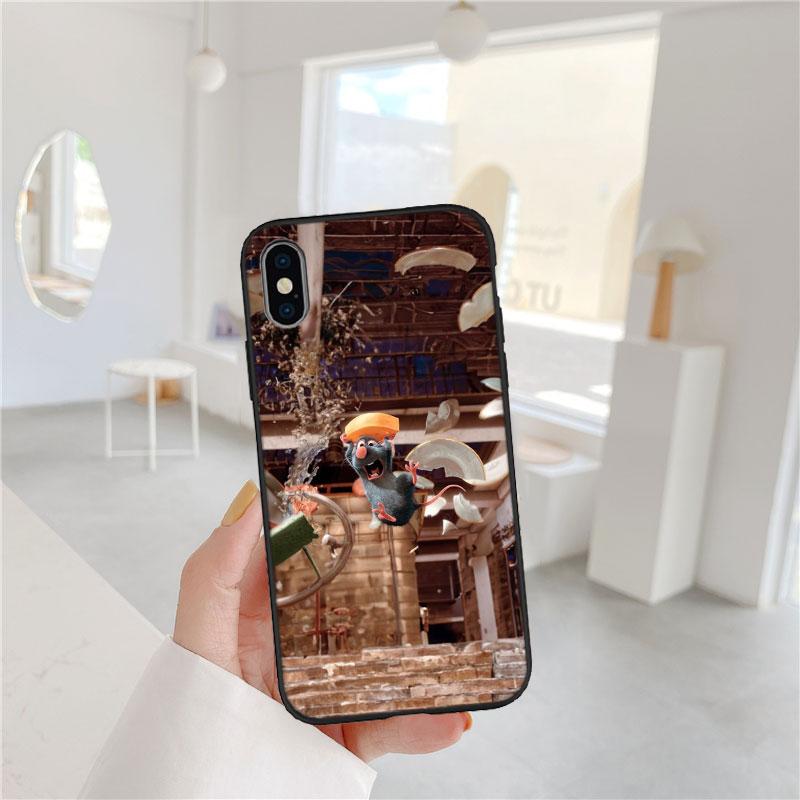 CJ43 Disney Ratatouille Soft Shell Phone Case for OPPO A3 Pro A72 A74 A76 A77 A77S A78 A79 A94 A95 A18 A40M A58