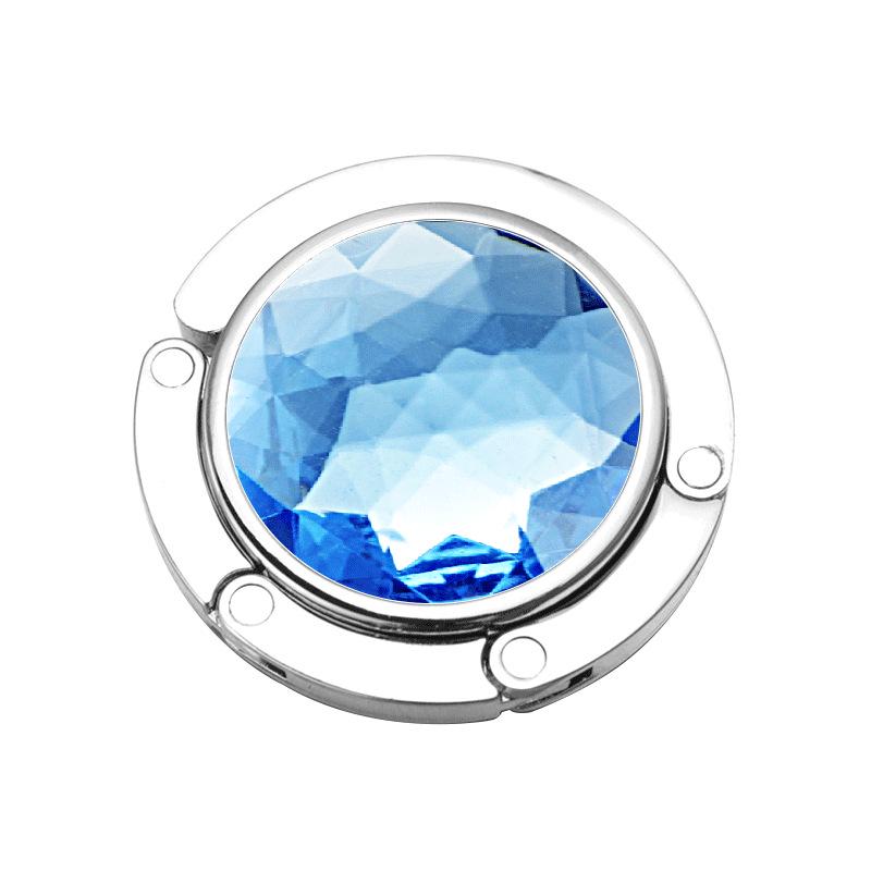 Kreativer Tragbarer Faltbarer Handtaschenhaken - Runder Metallaufhänger und Praktisches Souvenir