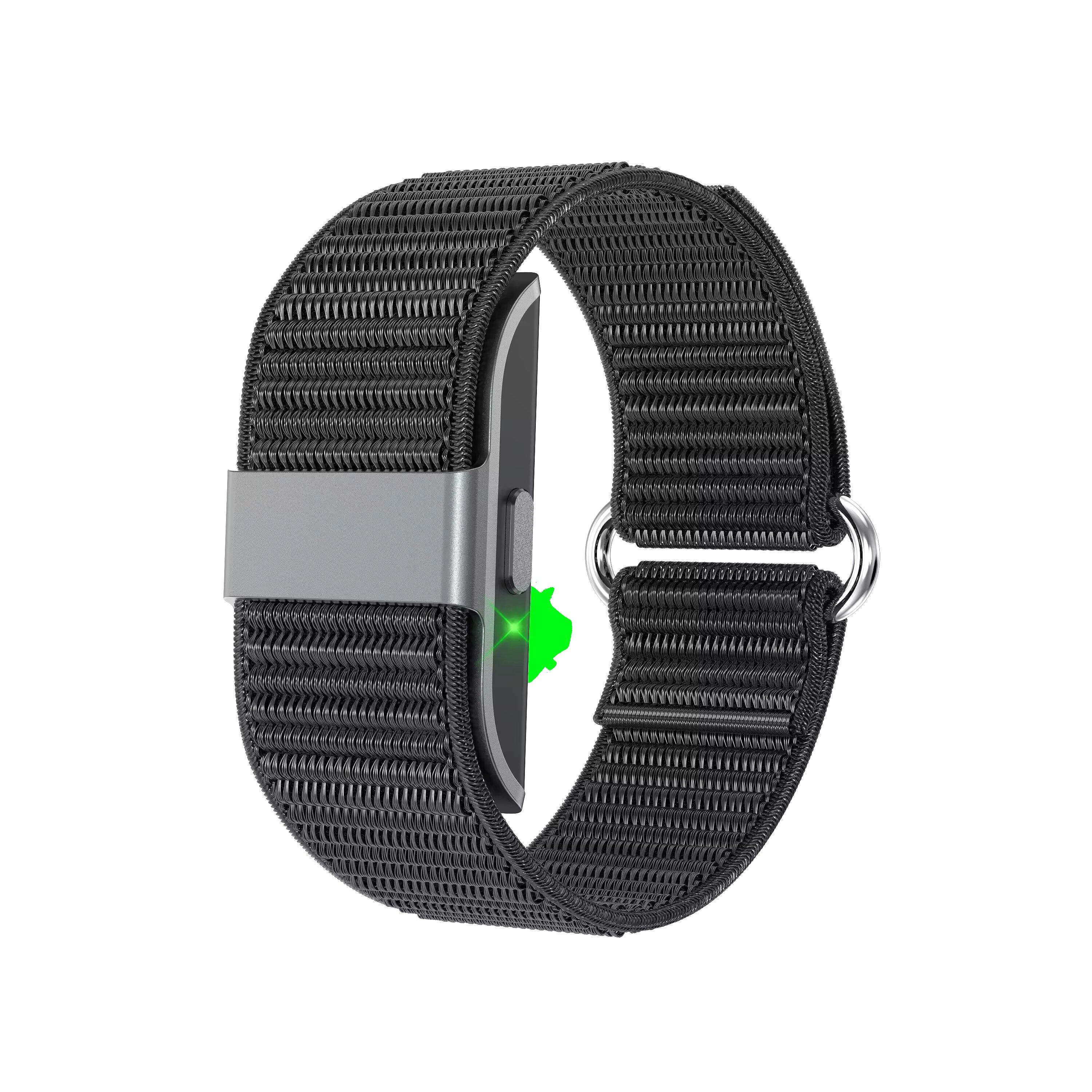 S01 New Design Screenless Wristband Smart Watch Portable Lightweight Heart Rtae Healthy Step Counting Multi Sport Smart Bracelet S01 чёрный