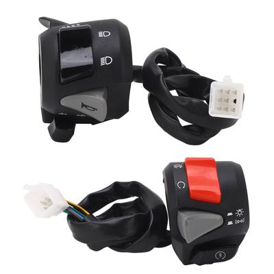 Motorcycle Handlebar Switch 7 8in Turn Signal Horn High Low Beam Start Stop Switch Button for PCX 160 150