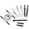 Motorcycle Professional 9Pcs Bearing Separator and Puller Set Bearing Removal Tool Set Bearing Separator Car Repair Tools