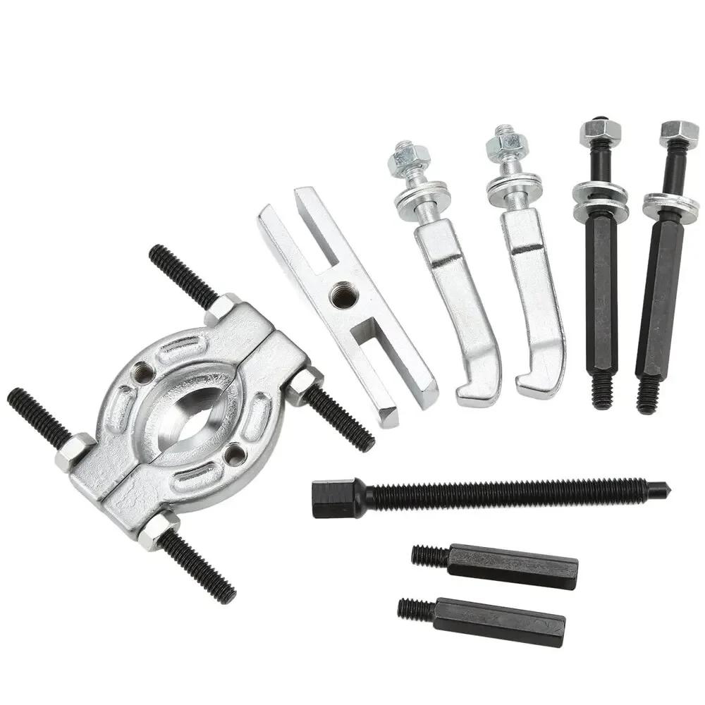 Motorcycle Professional 9Pcs Bearing Separator and Puller Set Bearing Removal Tool Set Bearing Separator Car Repair Tools
