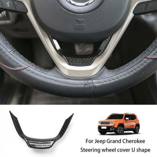 Car Steering Wheel Moulding Trim Cover for Jeep Grand Cherokee/Cherokee 2014-19