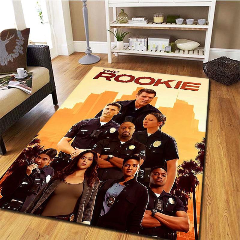 THE ROOKIE Carpet Rug for Living Room Bedroom Home Sofa Decoration,Kids play Non-slip Floor Mat
